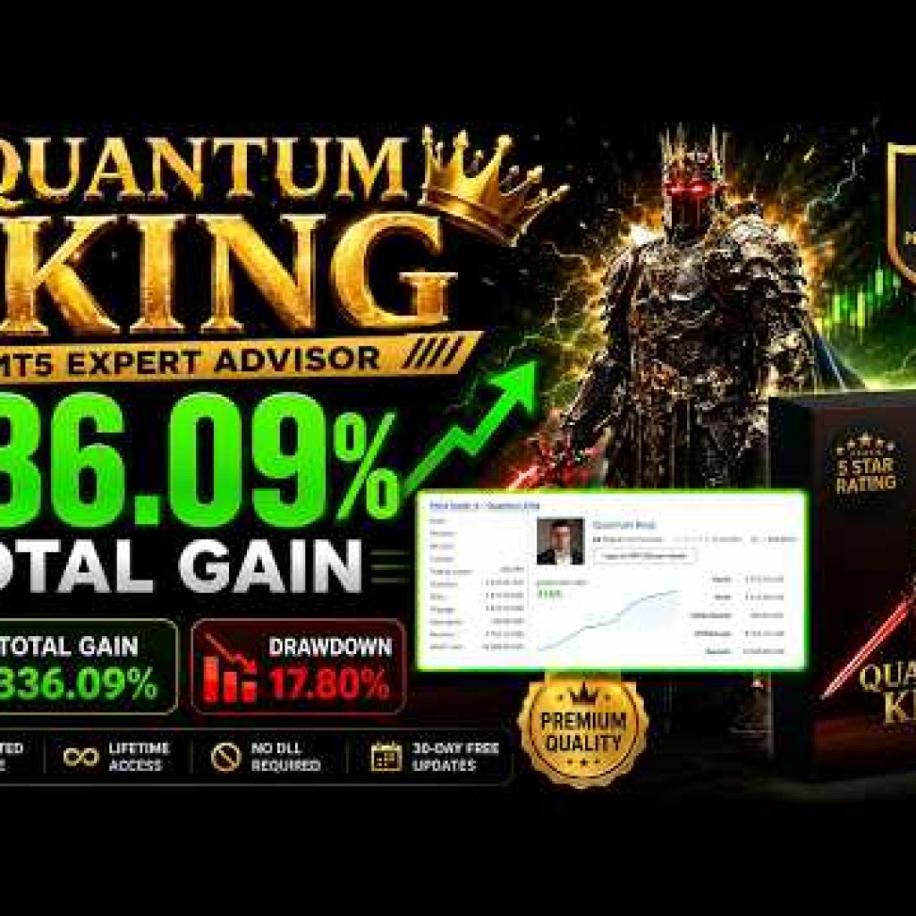 Quantum King EA MT5 | Smart AUDUSD Forex Trading Robot