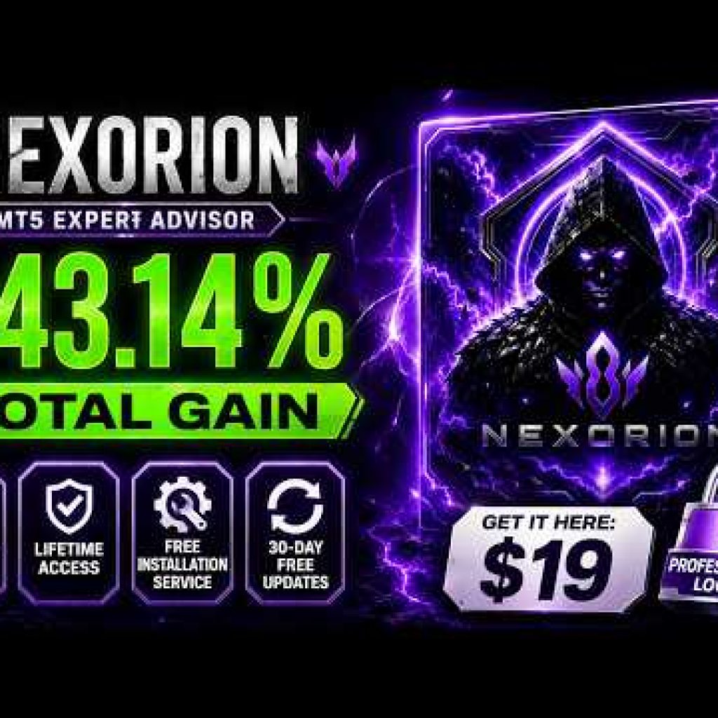 Nexorion EA Review | Best MT5 Forex Trading Robot | AI Automated Trading System