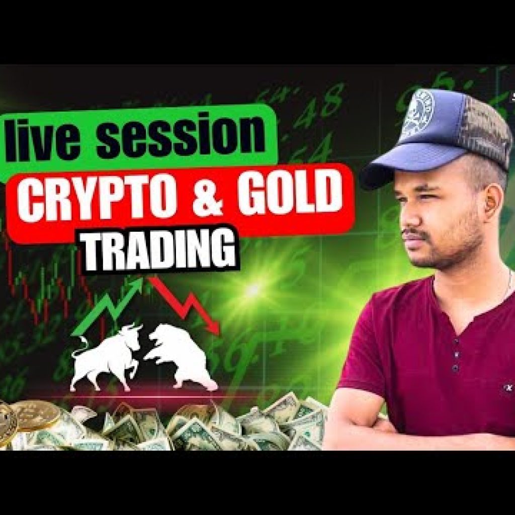 Live Trading BTC and GOLD | 05 June | $autonomous #btc #crypto #cryptolive