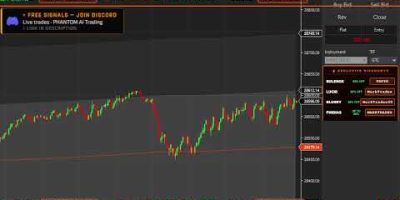 LIVE: AI Trading Bot Scalps MNQ Futures in Real-Time | PHANTOM & Claude AI