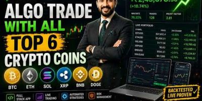 Build an Algo Trading Bot for ALL Top 6 Crypto Coins | Delta Exchange Full Stack App π β