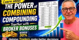 Learn how you can benefit from combining Broker Bonuses & Account Balance Compounding. See the math.