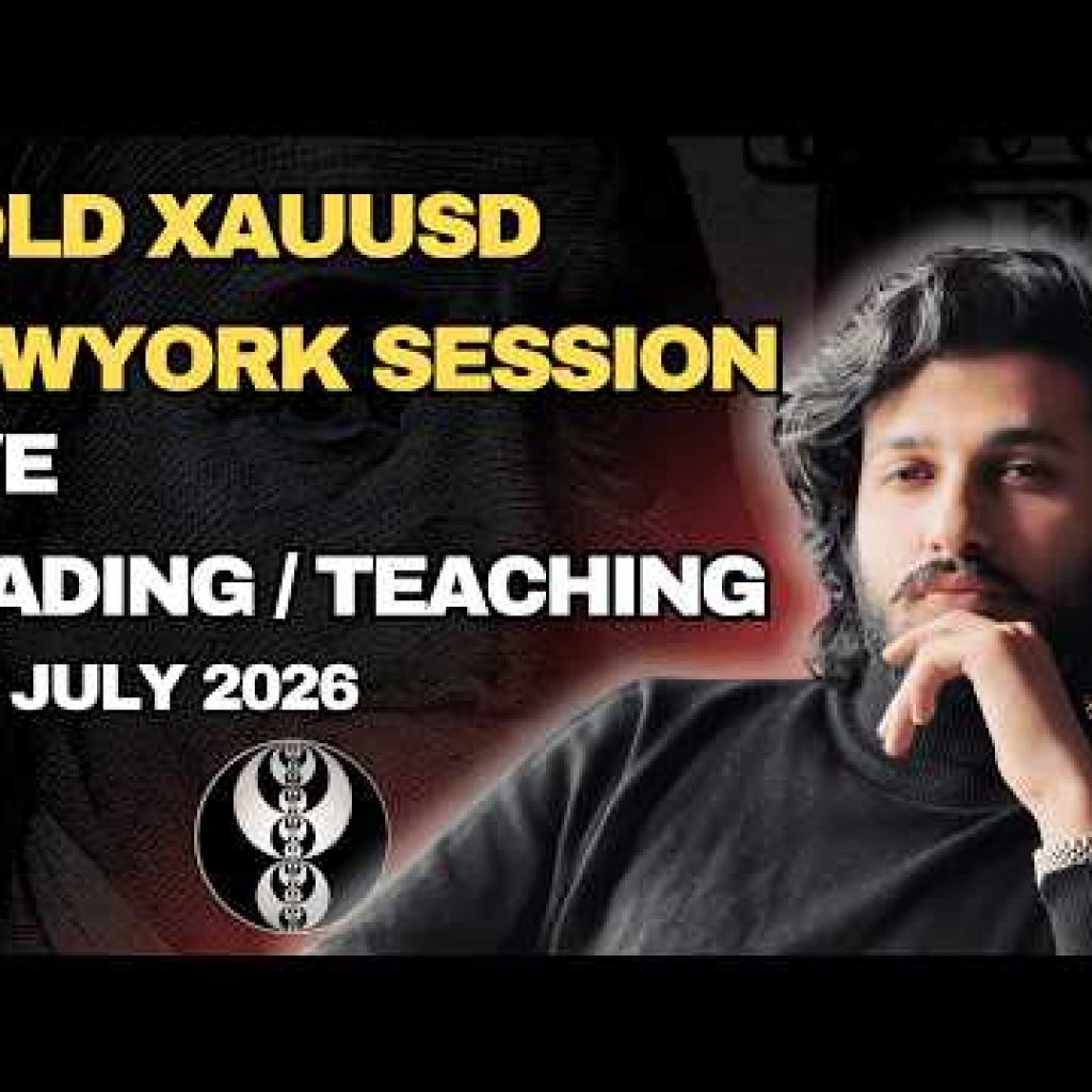 GOLD Live Trading & Teaching Newyork Session | ICT SMC – 30th July 2026