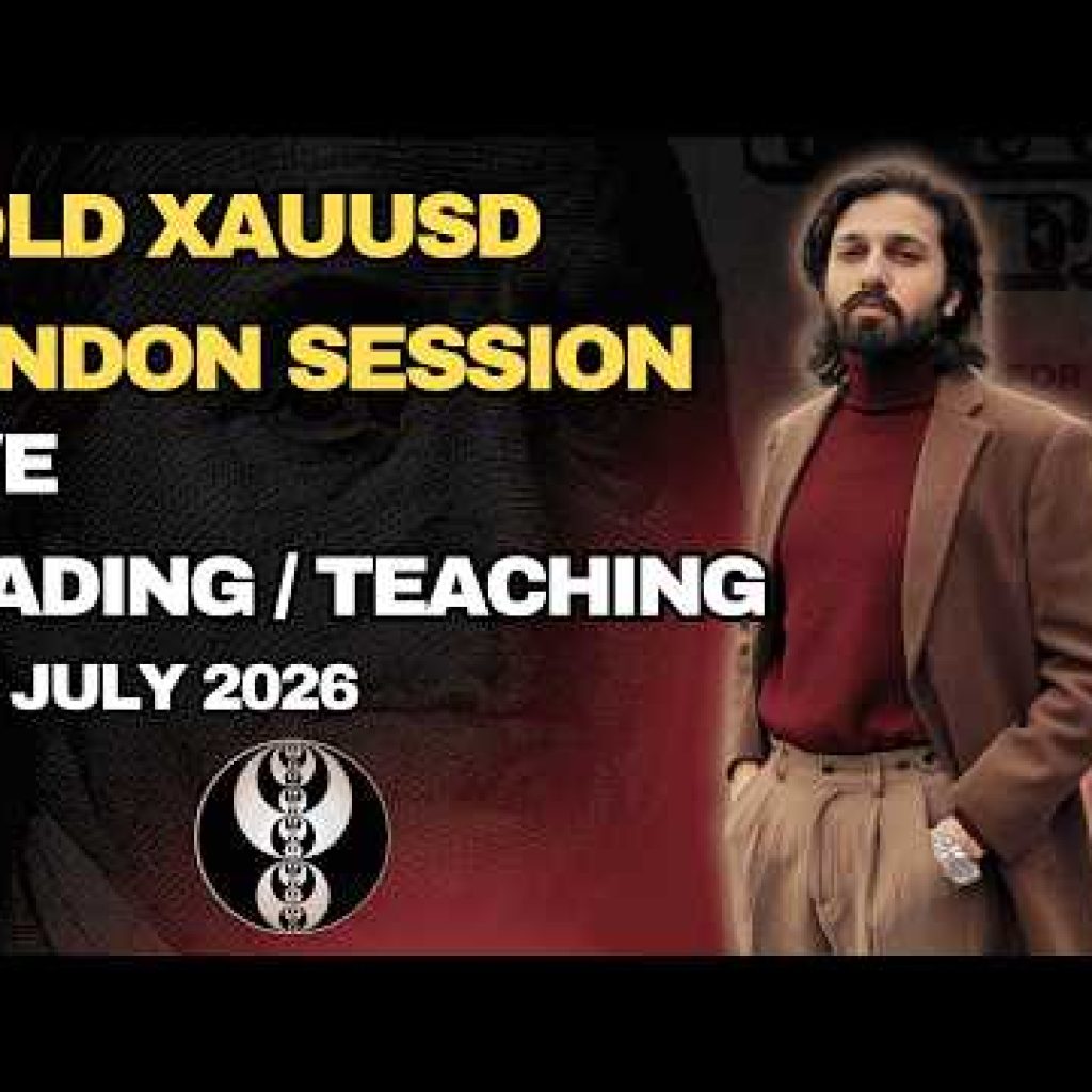 EP 5: GOLD Live Trading & Teaching London Session | ICT SMC – 28th July 2026