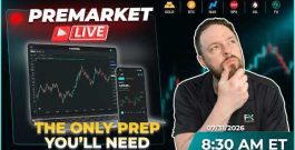 🔴LIVE: Premarket Setup — The Only Prep You’ll Need Before the Open | Stocks, Gold, Bitcoin