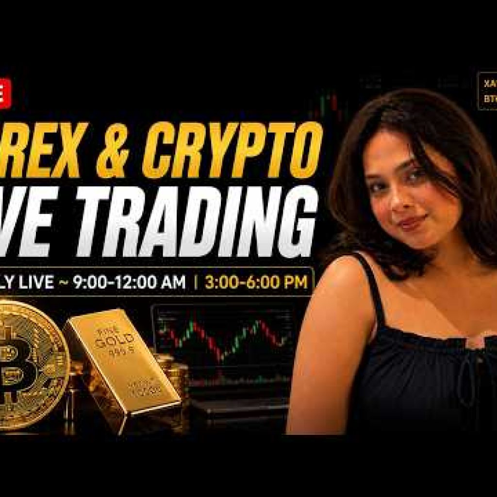 π΄ LIVE: Forex + Gold + Bitcoin | Girl Trades Global Markets | The Trading Girl Forex and Crypto
