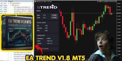 👑 EA TREND V1.8 | Smart MT5 Trend-Following Trading Bot
