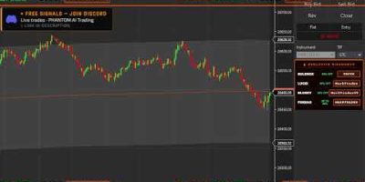 LIVE: AI Trading Bot Scalps MNQ Futures in Real-Time | PHANTOM & Claude AI