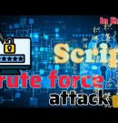 Brute force attack script in english
