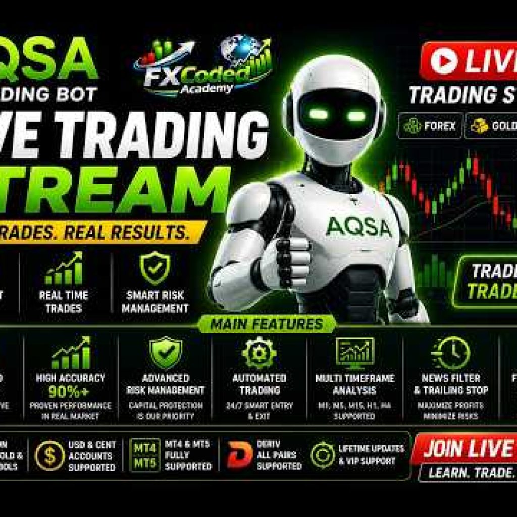 AQSA AI Trading BOT #AITradingBot #ForexEA #forex  #MT5 #Deriv #ForexTrading #gold (EA) LIVE