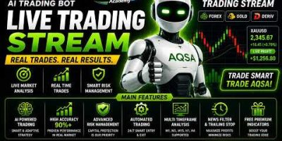 AQSA AI Trading BOT #AITradingBot #ForexEA #forex  #MT5 #Deriv #ForexTrading #gold (EA) LIVE