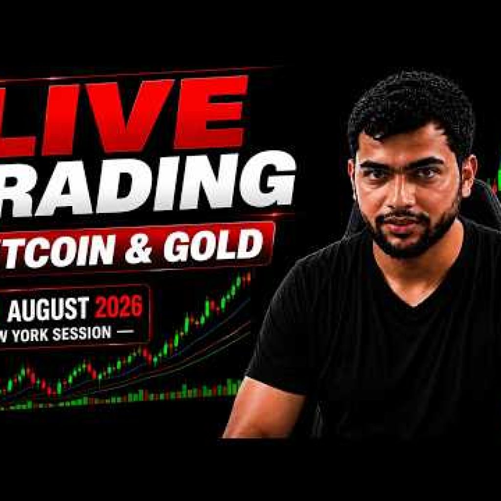 🔴 LIVE Bitcoin & Gold Trading | BTC/USD & XAU/USD Live Analysis | 01 August 2026