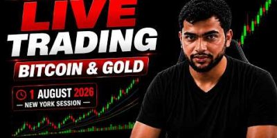 π΄ LIVE Bitcoin & Gold Trading | BTC/USD & XAU/USD Live Analysis | 01 August 2026