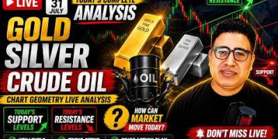 π΄31 July Gold, Silver & Crude Analysis Today | Blast Ya Breakdown? | Gold Price Today News