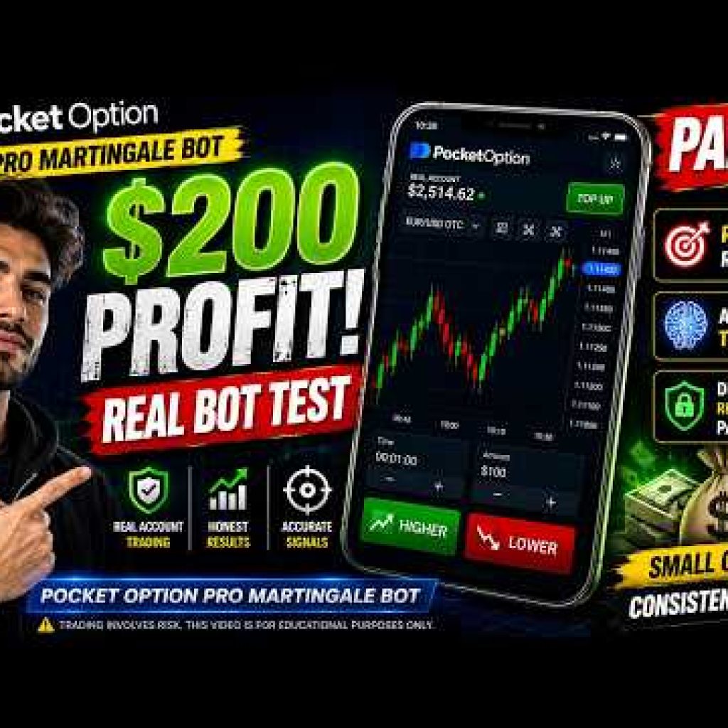 Can the Pocket Option Pro Martingale Bot Make Money? My Real Test