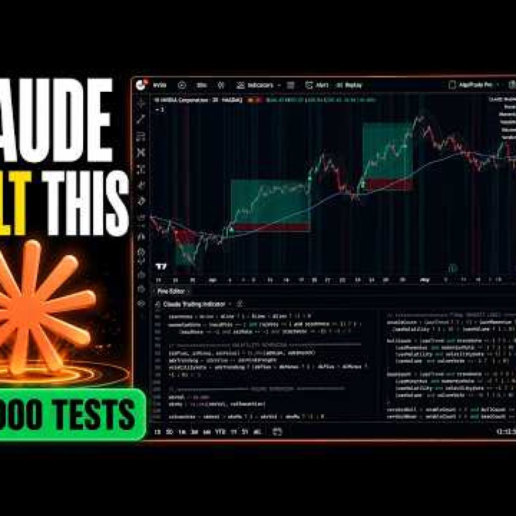 Claude Built This TradingView Indicator – We Tested It +8,000 Times!