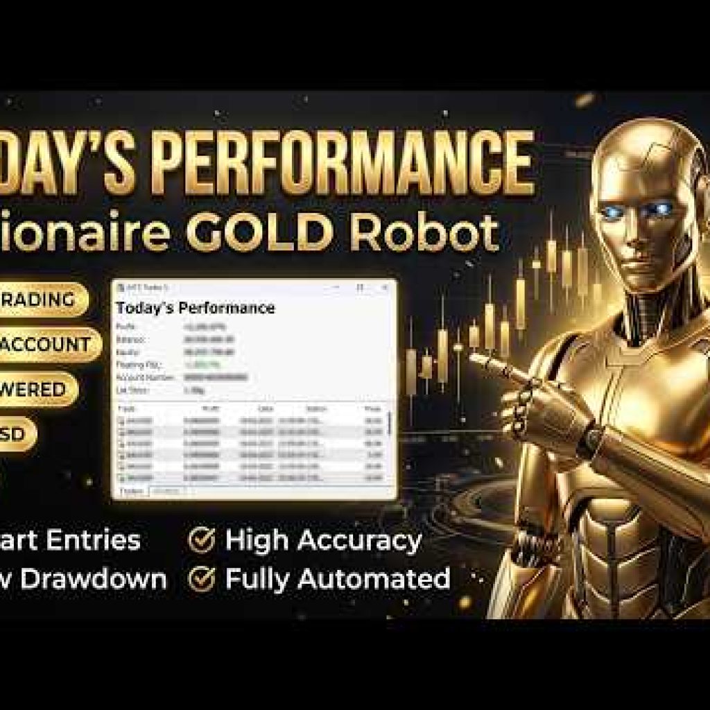 Billionaire GOLD Robot Today Performance – 30 July