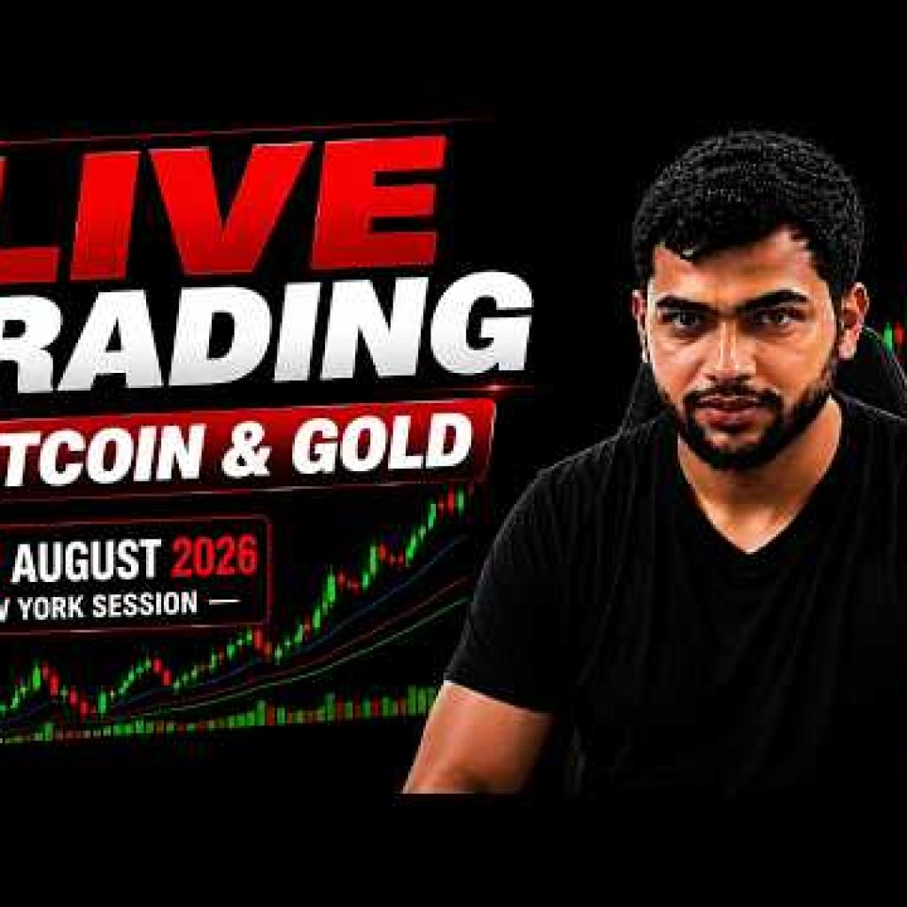 🔴 BTC & Gold LIVE | Price Action, Liquidity Sweep & Order Block | 02 August 2026