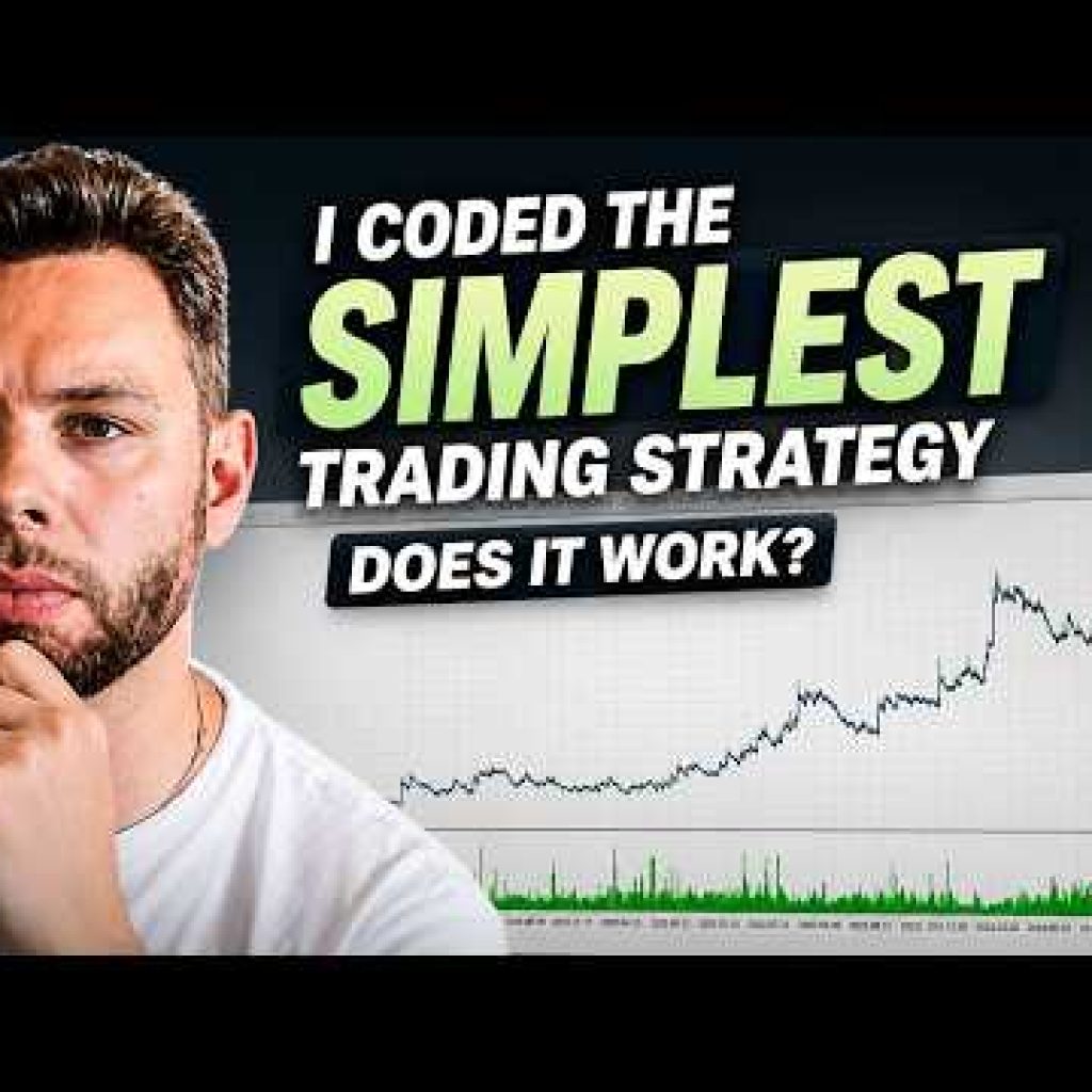 I Coded the Simplest Trading Strategy.. Does It Work?