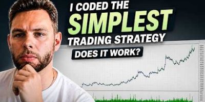 I Coded the Simplest Trading Strategy.. Does It Work?