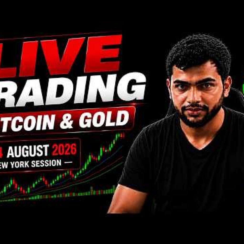 🔴 LIVE BTC/USD & XAU/USD | Smart Money Concepts | Live Trading | 04 August 2026