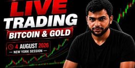 🔴 LIVE BTC/USD & XAU/USD | Smart Money Concepts | Live Trading | 04 August 2026