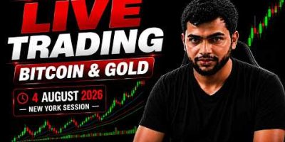 π΄ LIVE BTC/USD & XAU/USD | Smart Money Concepts | Live Trading | 04 August 2026