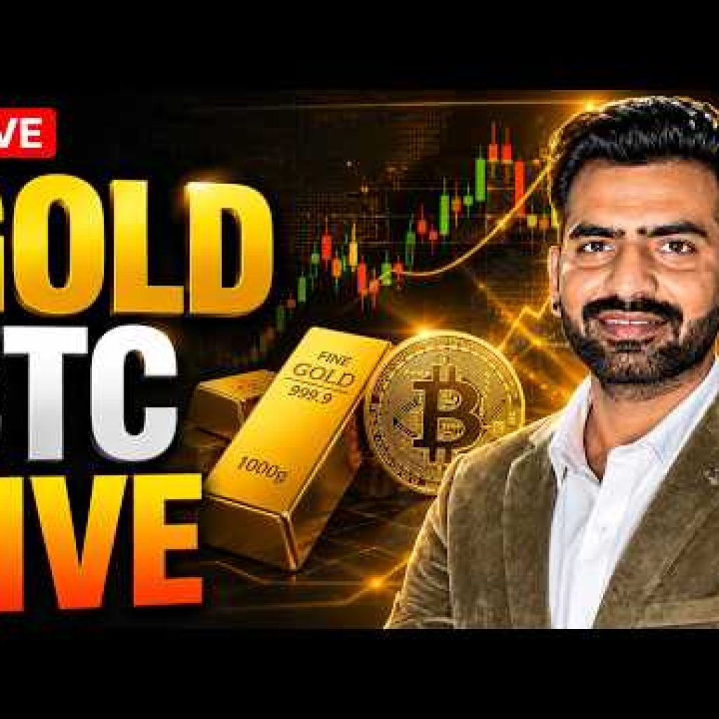 🔴 Gold Live Trading | BTC Live Trading | Crypto Market Live Today