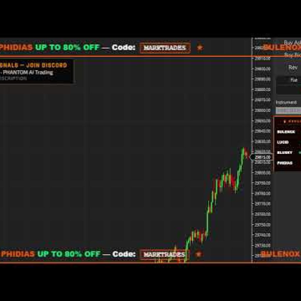 LIVE: AI Trading Bot Scalps MNQ Futures in Real-Time | PHANTOM & Claude AI