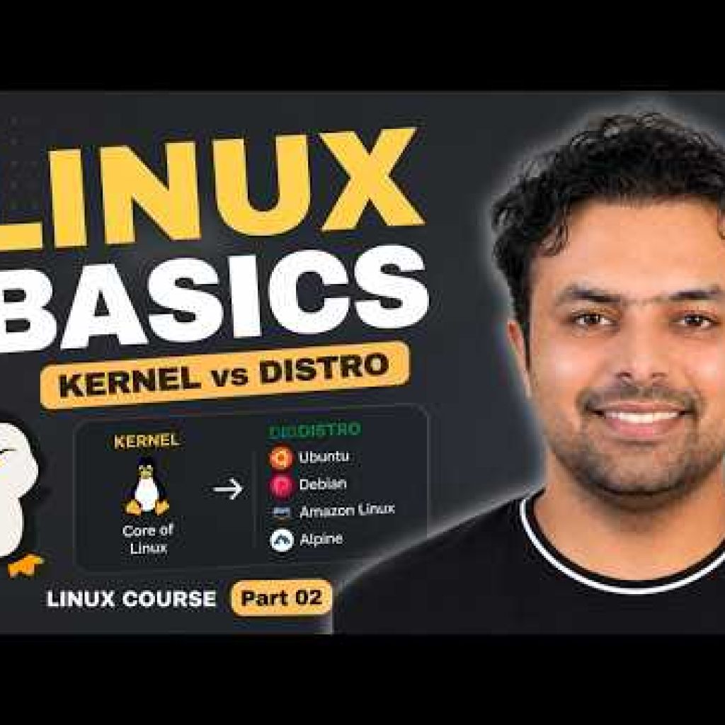 Linux Basics Explained | Kernel, Distribution & Basic Commands | Linux Course 02