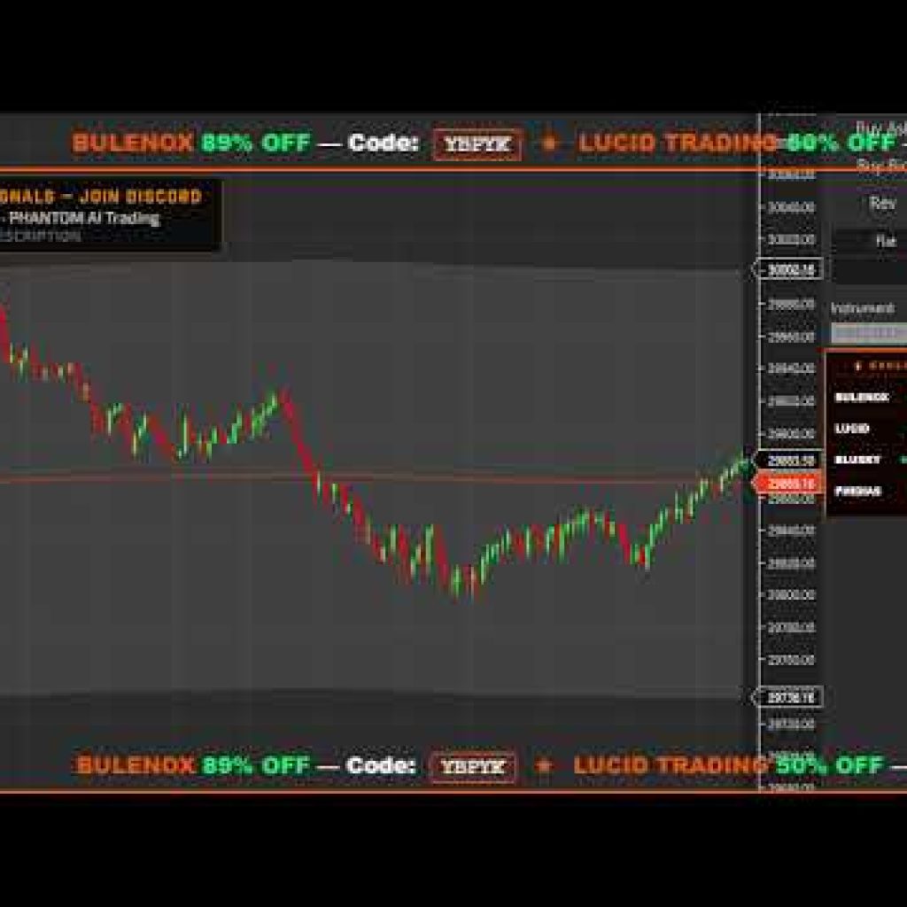 LIVE: AI Trading Bot Scalps MNQ Futures in Real-Time | PHANTOM & Claude AI