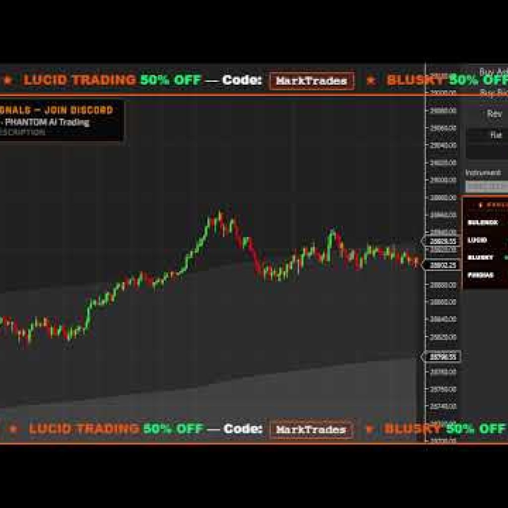 LIVE: AI Trading Bot Scalps MNQ Futures in Real-Time | PHANTOM & Claude AI