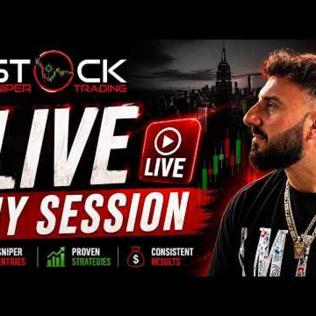 LIVE NY Trading & Analysis – Forex – GOLD (XAUUSD) & US30 – NFP Week – Subscribe