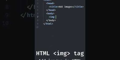 Add images in HTML | HTML img Tag Tutorial #html