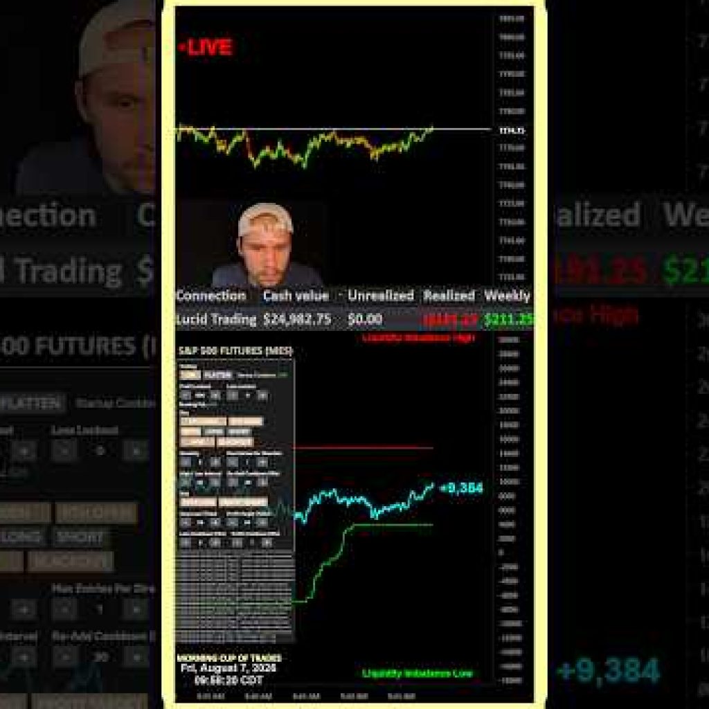 LIVE: I built a trade bot that scalps liquidity…