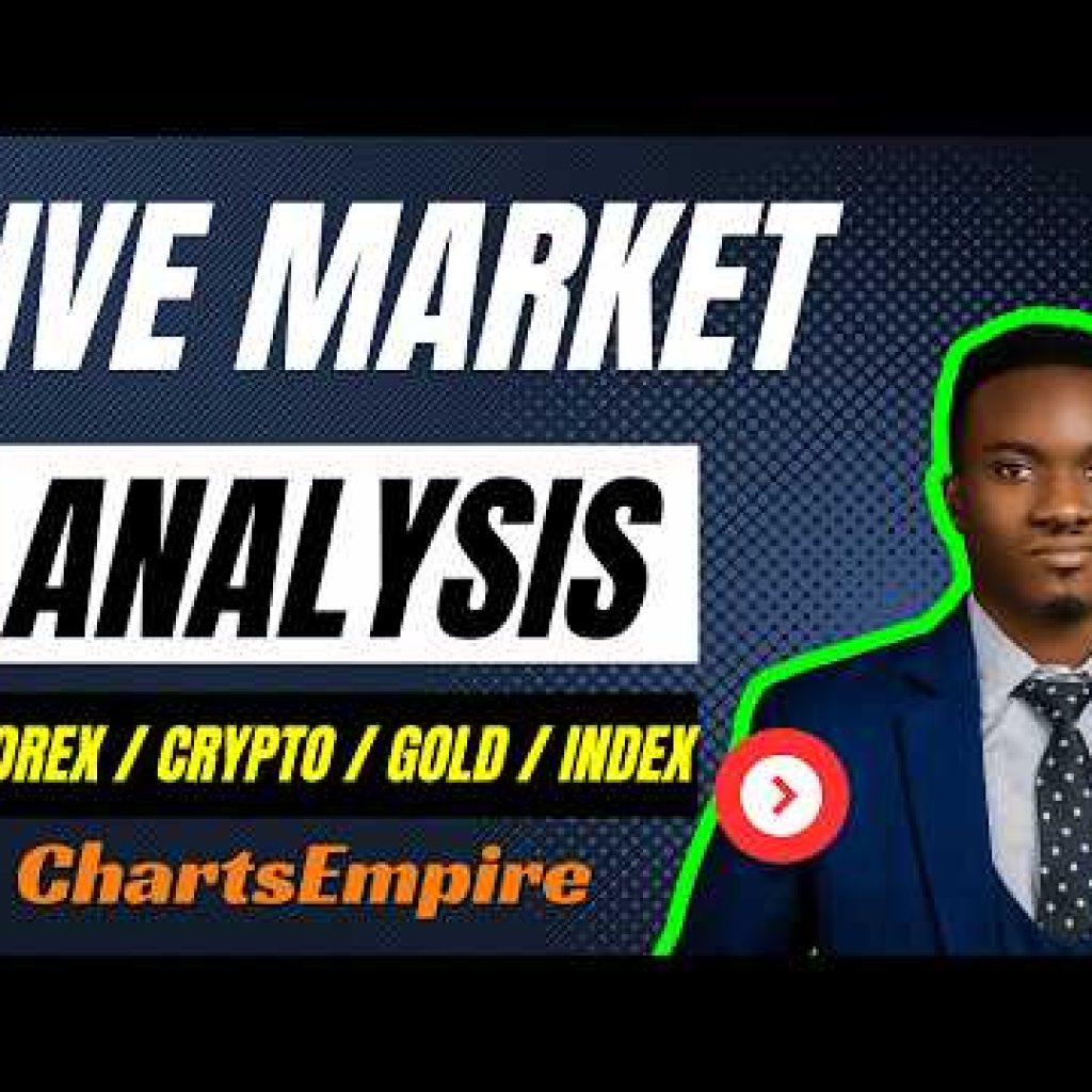 Daily Live Forex – Gold – Indices – Crypto Market Analysis in English| ChartsEmpire