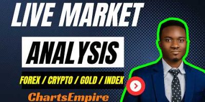 Daily Live Forex – Gold – Indices – Crypto Market Analysis in English| ChartsEmpire