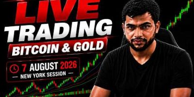 🔴 LIVE Bitcoin & Gold Trading | BTC/USD & XAU/USD Live Analysis | 07 August 2026