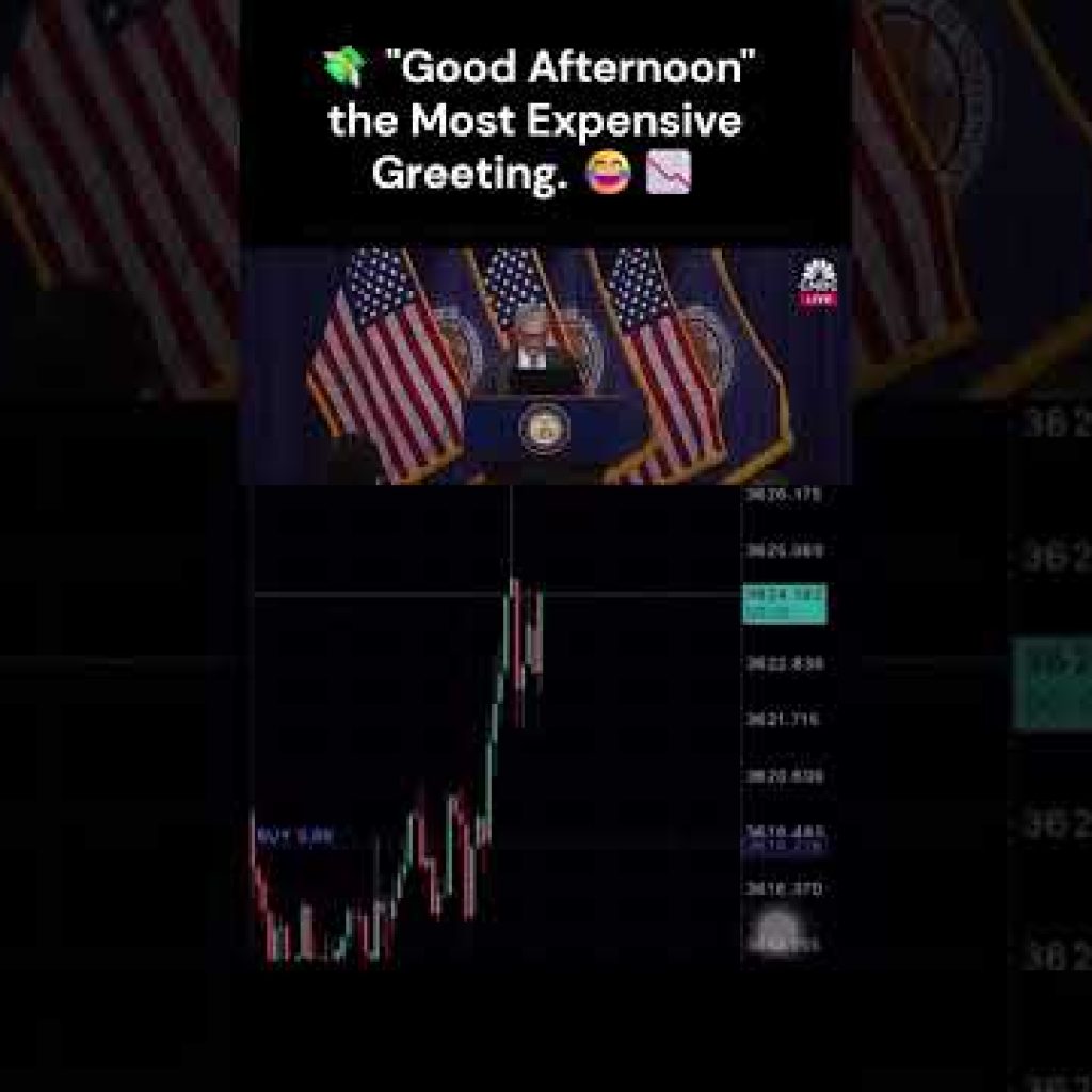💸The Most Expensive “Good Afternoon” #trading #cryptotrading #stockmarket #nifty #forex #tradesetup