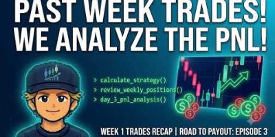 Trading Bot part 3 – week recap / new month