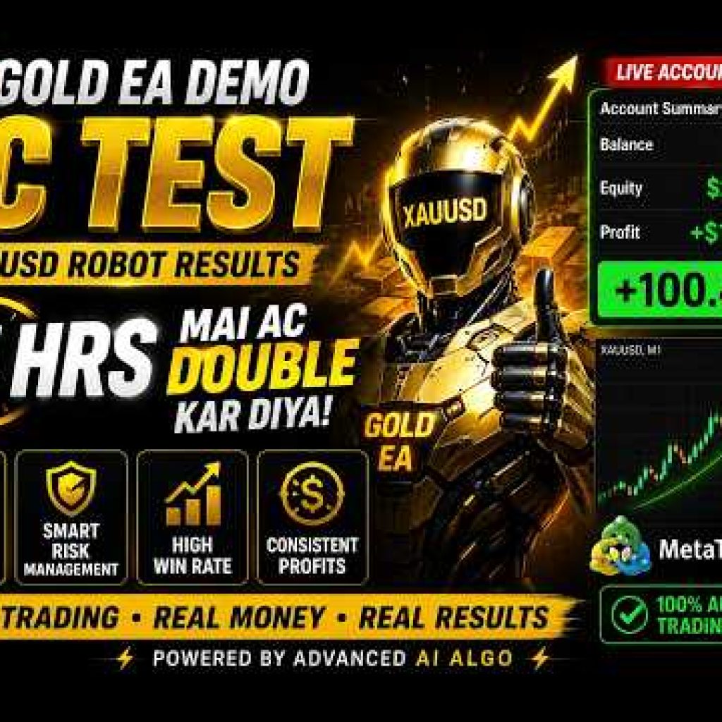 🔥 LIVE GOLD EA DEMO AC TEST | XAUUSD ROBOT RESULTS | MT5 ALGO TRADING LIVE 🔥