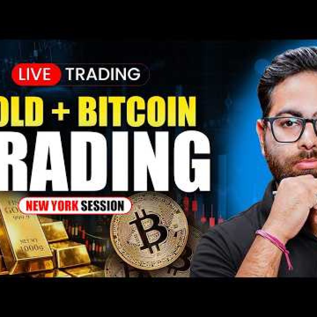 GOLD & BITCOIN Live Trading | Akash Garg