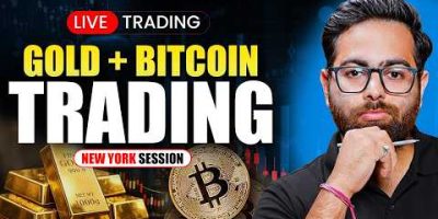 GOLD & BITCOIN Live Trading | Akash Garg