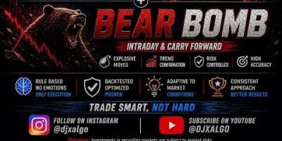🚀 BEAR BOMB NIFTY 🐻 | ALGO TRADING | TRADING BOT
