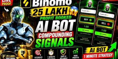 Free🤑Binomo Ai Bot 2026 | 1 minute Compounding Signals Robot | Ai Bot ForTrading#binomo#robottrading