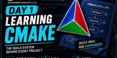 I’m Learning CMake From Scratch — Day 1 of My C++ Journey