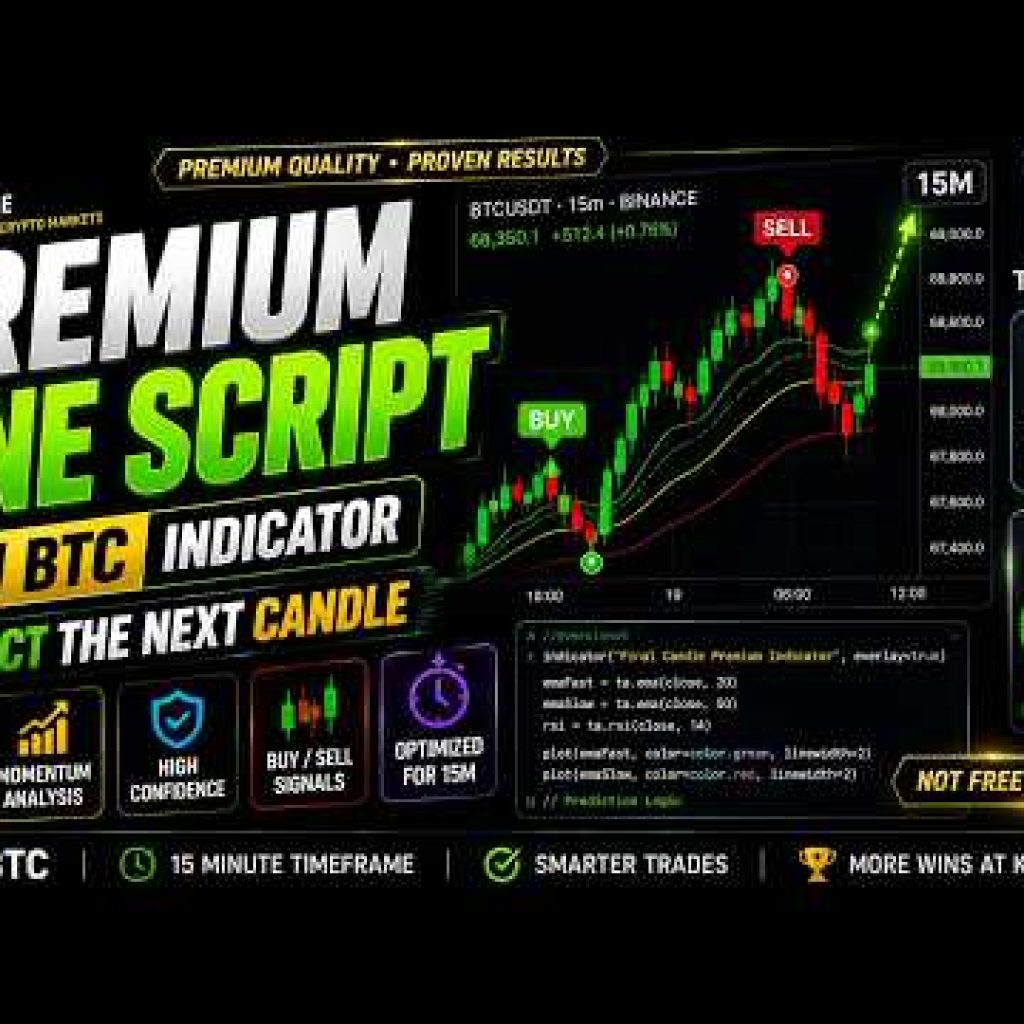 Can Pine Script Predict Bitcoin? I Built This Indicator