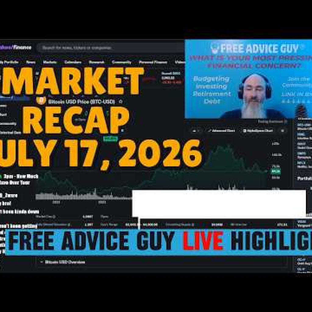 Market Recap and Strategy Session for the Trading Week Ending 7/17/2026.