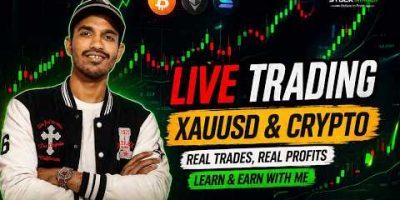 10 Aug- LIVE TRADING SESSION | XAUUSD (GOLD) | FOREX | CRYPTO | 100 PIPS WALA 100RABH