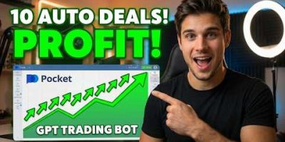 GPT Trading Bot opened 10 deals on AUTO TRADE! Pocket Option